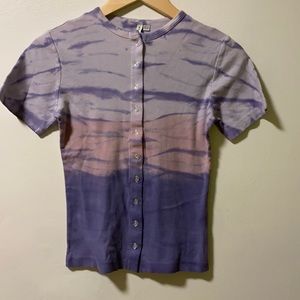 🐌 Charlotte Tarantola tie dye top